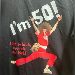 Black Graphic T-Shirt 50th bday